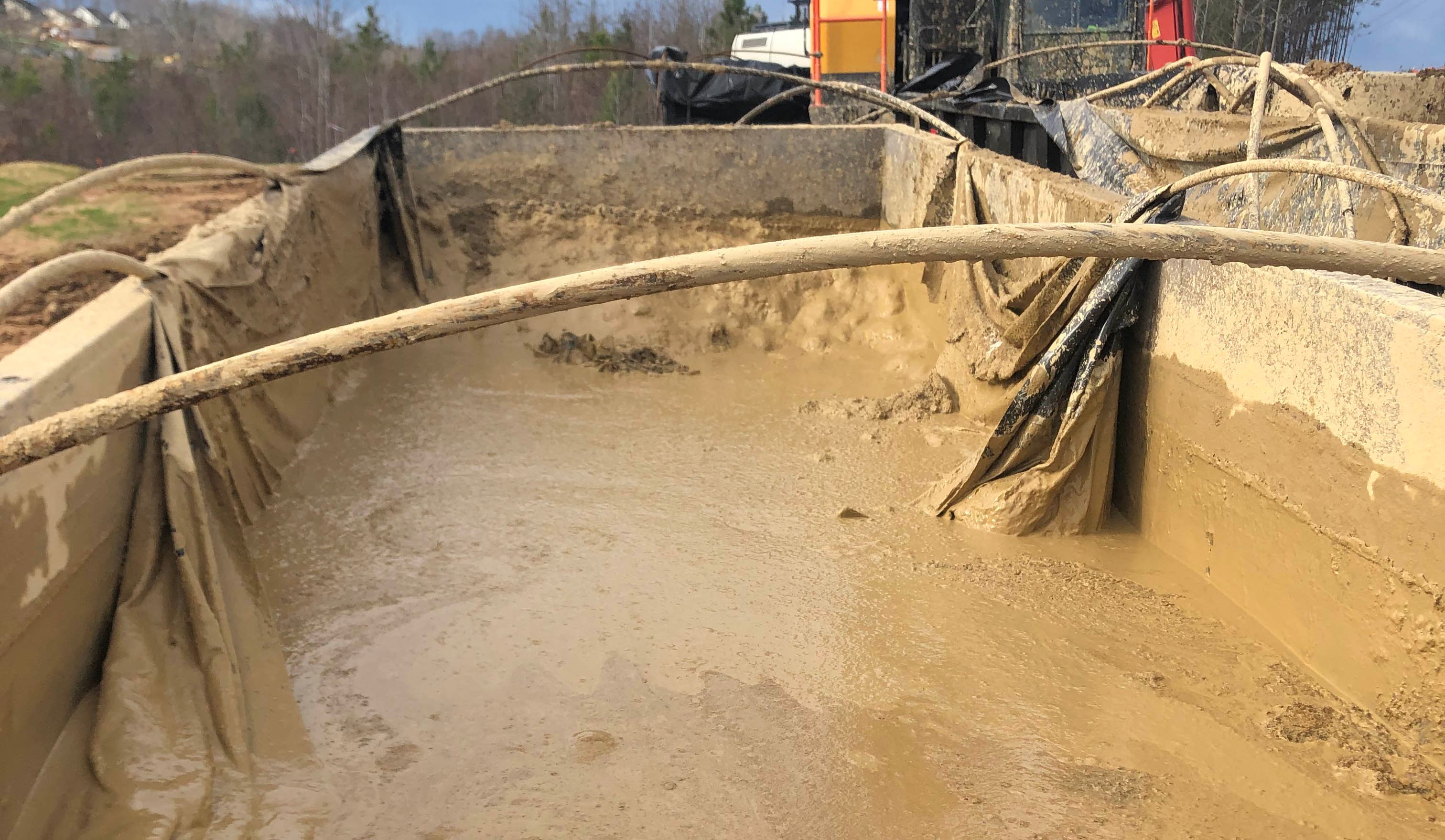 Solidify HDD Mud Onsite with Superabsorbent Polymers